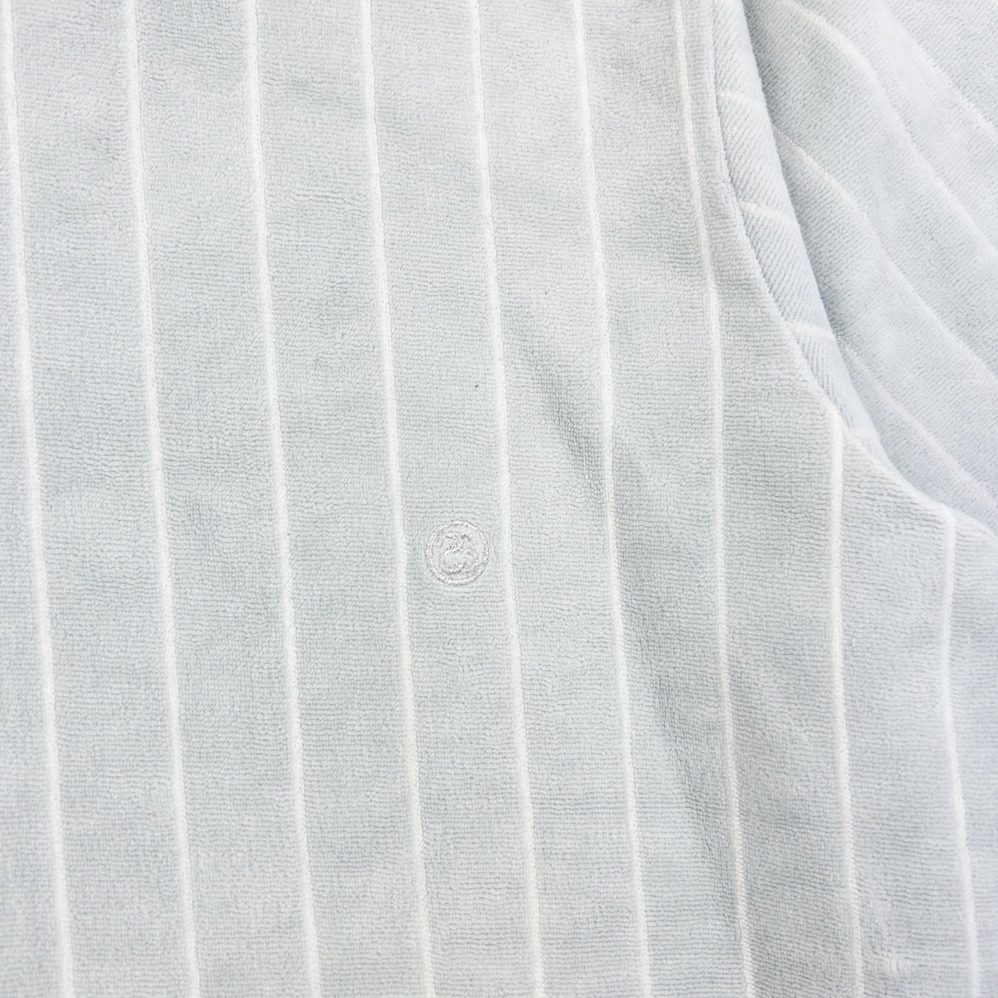 Vintage 2000s Stussy Striped Velour Sweatshirt Size XS