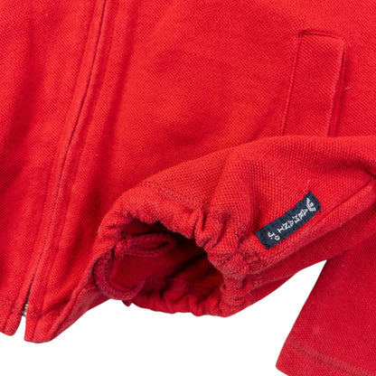 Vintage 90s Armani Jeans Zip Up Sweatshirt Womens Size S