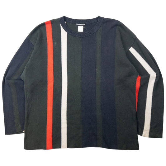 Vintage 90s Issey Miyake Striped Jumper Size XL