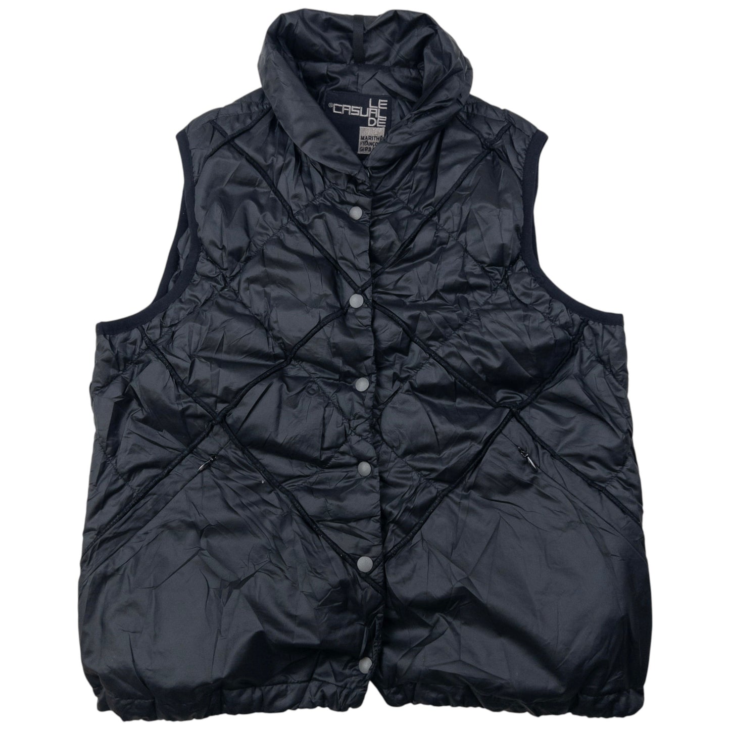 Vintage 2000s Marithe + Francois Girbaud Quilted Gilet Womens Size L