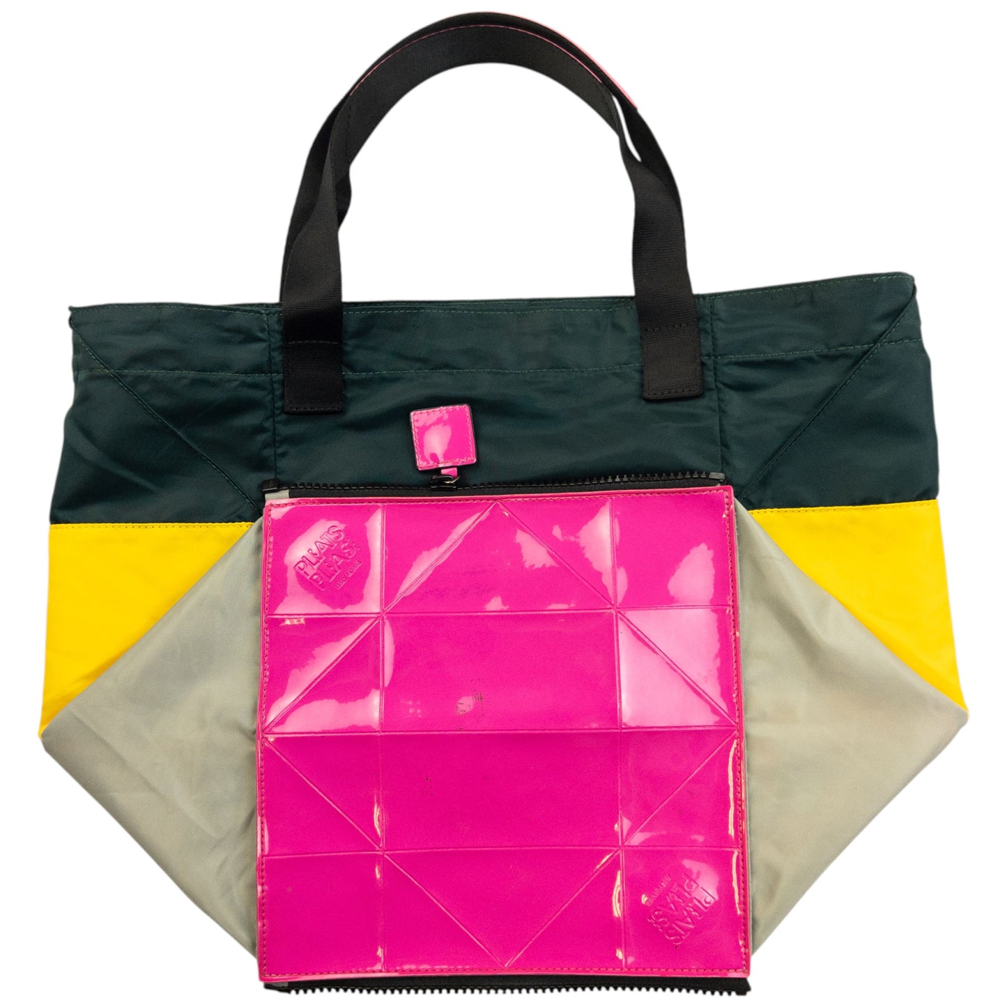 Vintage 2000s Pleats Please By Issey Miyake Packable Tote Handbag