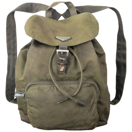 Vintage 90s Prada Bucket Backpack