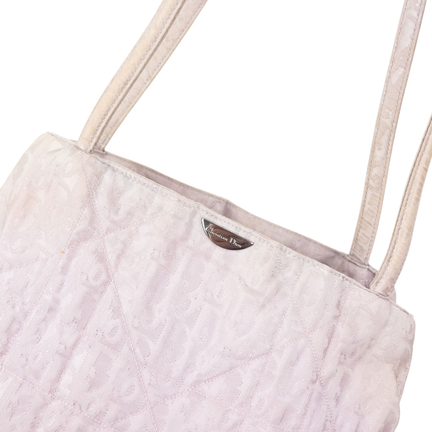 Vintage 2000s Dior Monogram Shoulder Bag