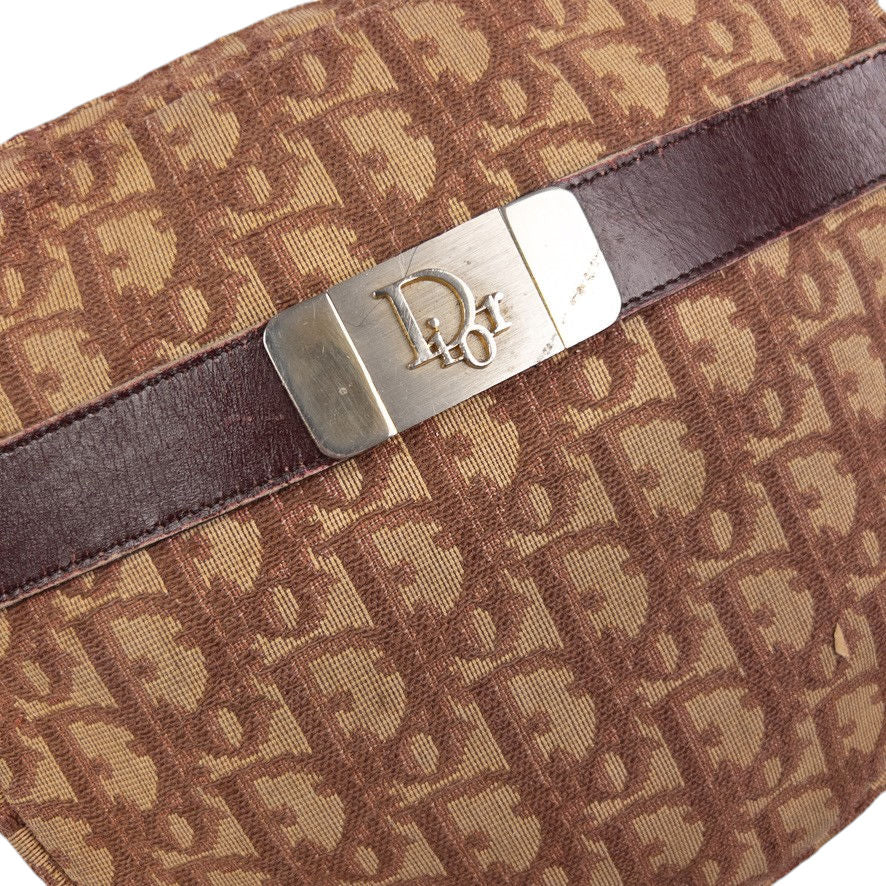 Vintage Dior Monogram Crossbody Bag