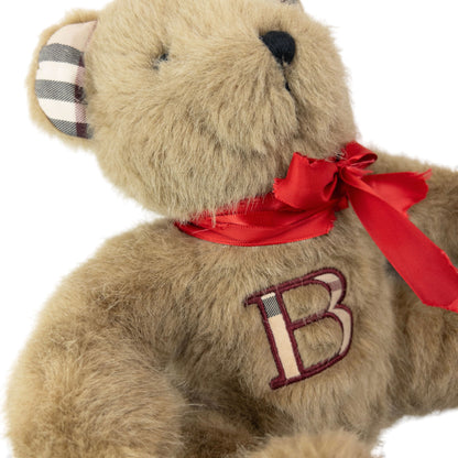 Vintage 2000s Burberry Nova Check Teddy Bear