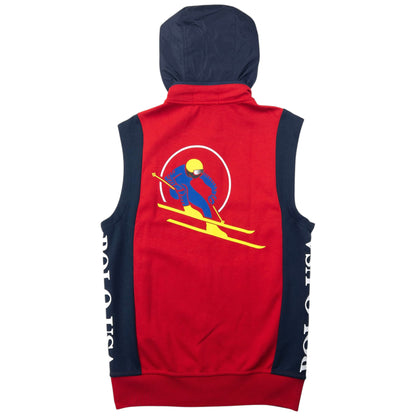 Vintage Polo Ralph Lauren USA Cookie Ski Gilet Size XS