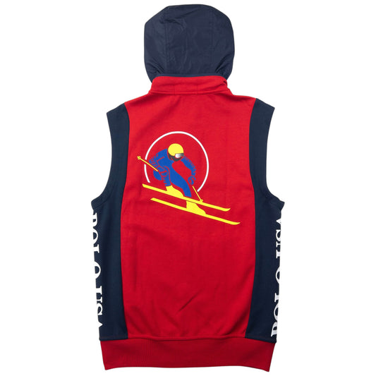 Vintage Polo Ralph Lauren USA Cookie Ski Gilet Size XS