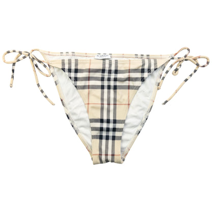 Vintage 2000s Burberry Nova Check Bikini Set Womens Size L