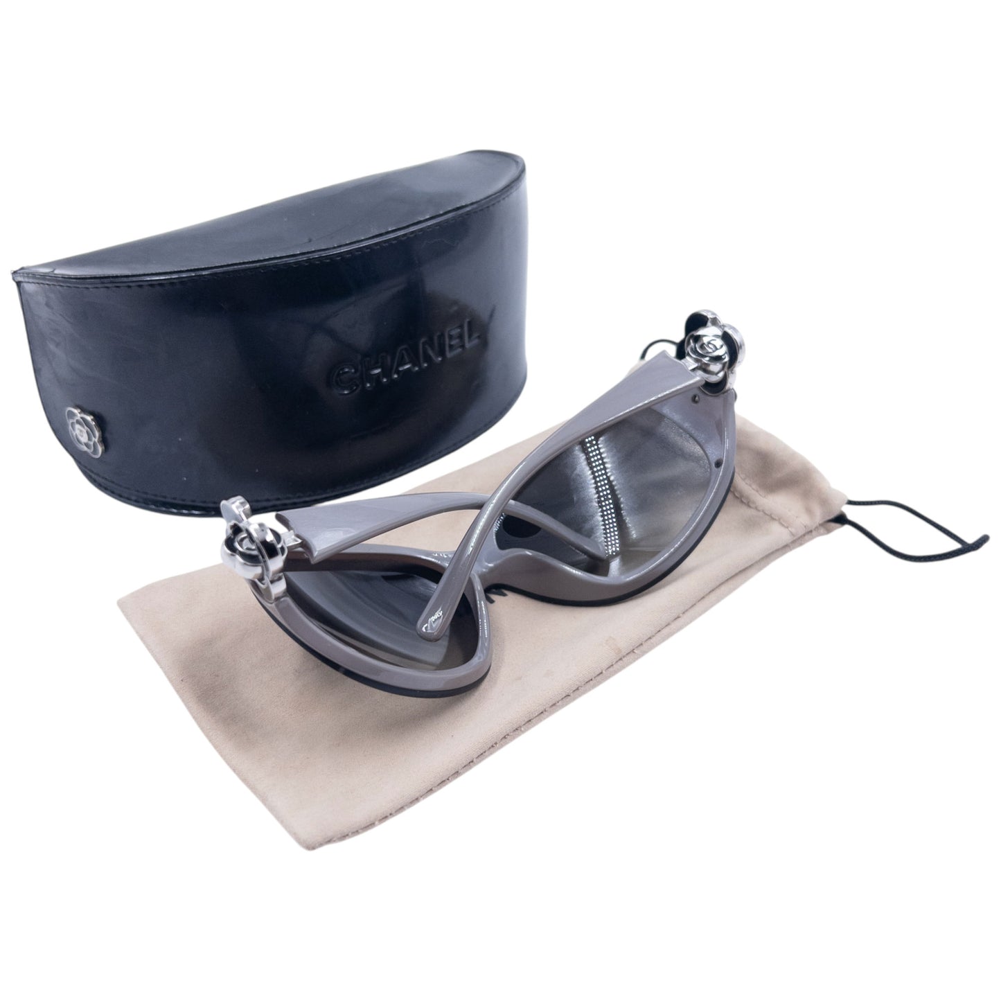 Vintage 2000s Chanel Flower Sunglasses