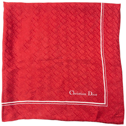 Vintage Dior Monogram Silk Scarf