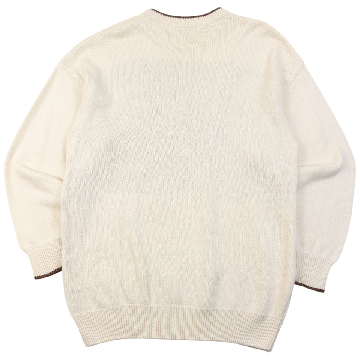 Vintage 90s Burberry Golfer Knit Jumper Size M