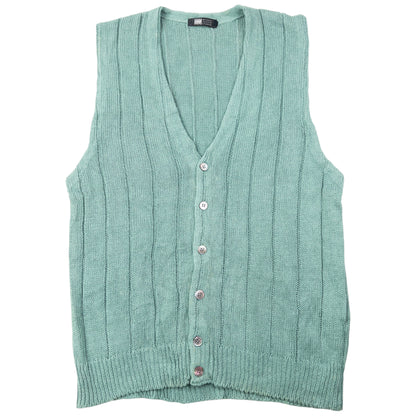 Vintage 90s Issey Miyake Button Up Sweater Vest Size L