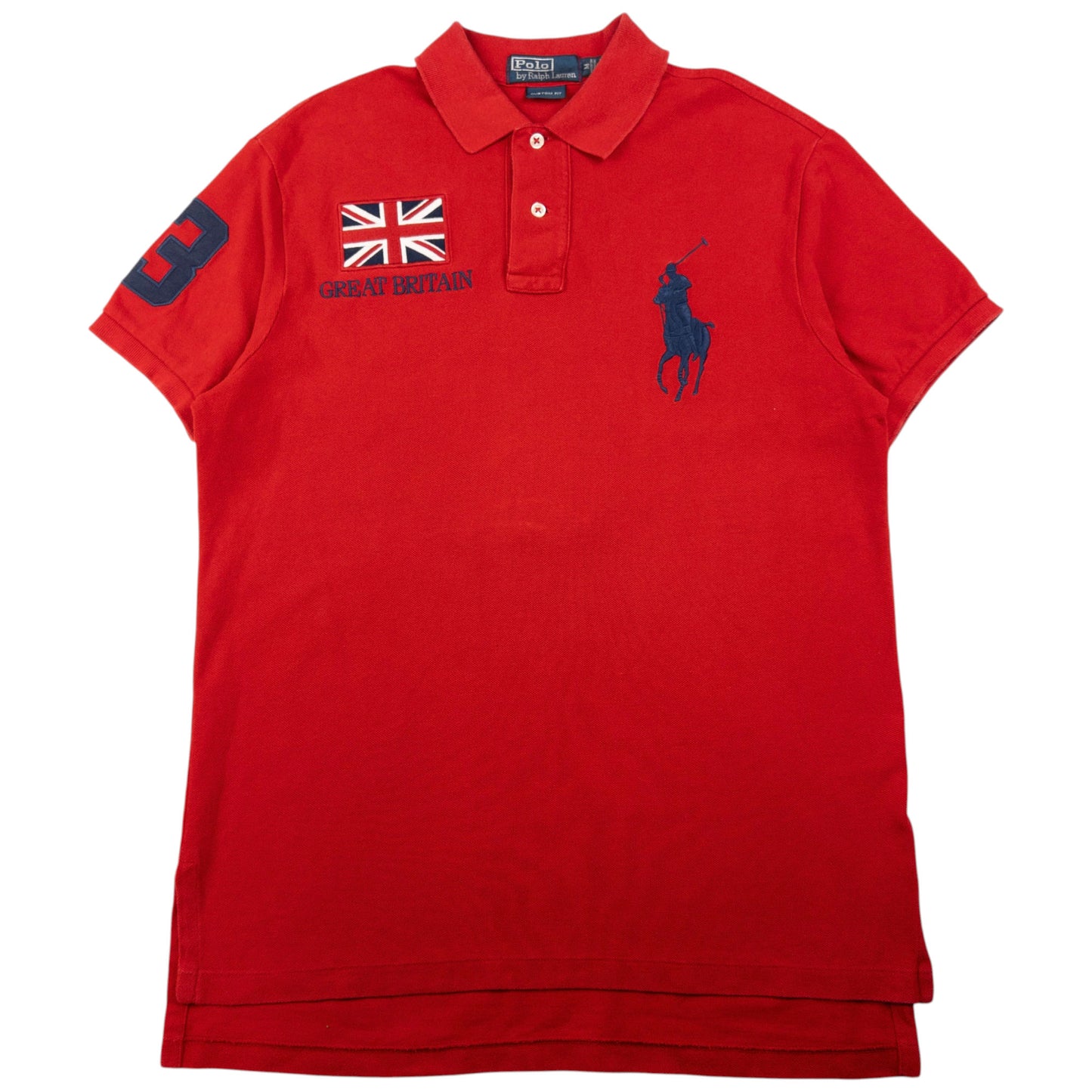 Vintage Polo Ralph Lauren Great Britain Polo Shirt Size M