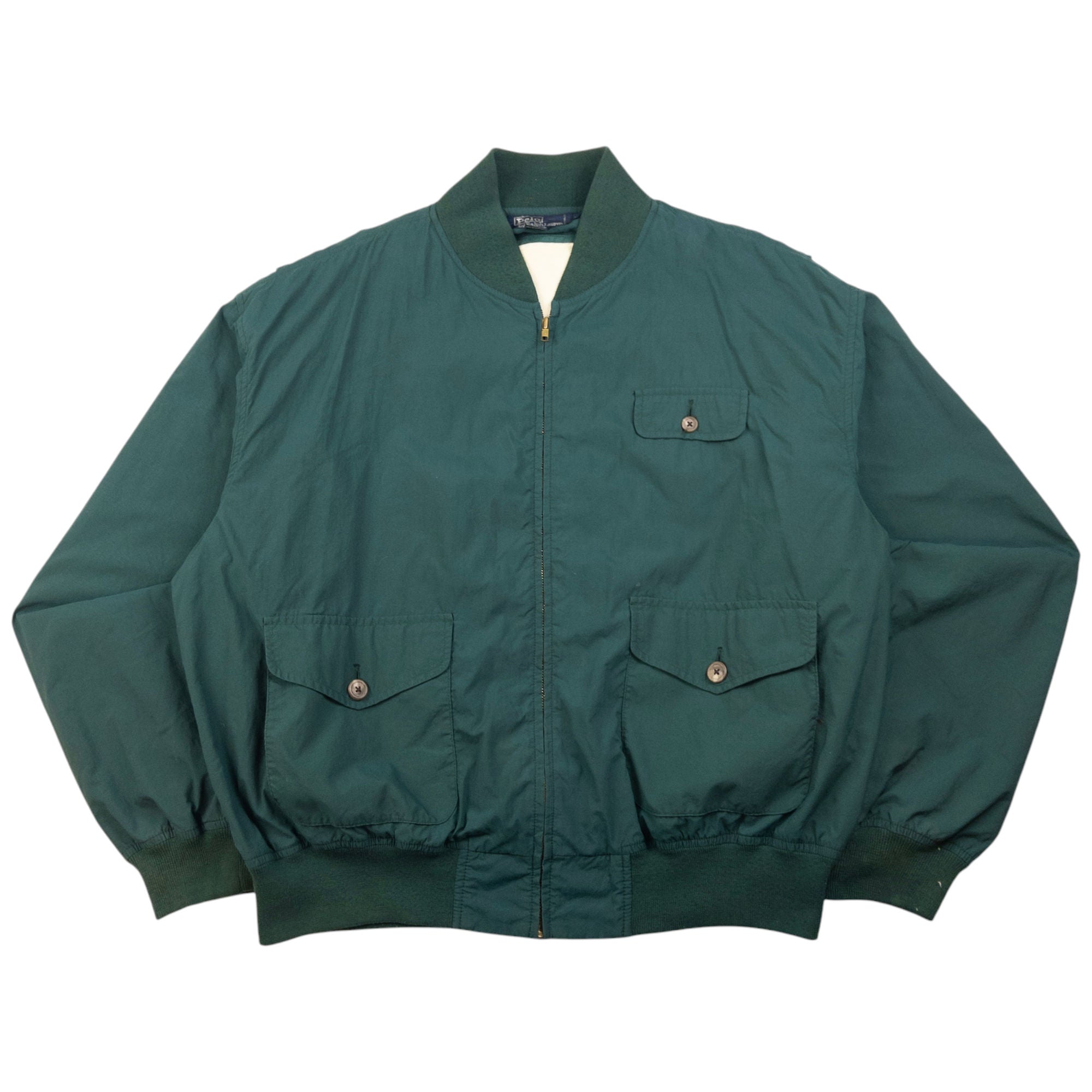 Vintage Polo Ralph Lauren Zip Up Bomber Jacket Size XL