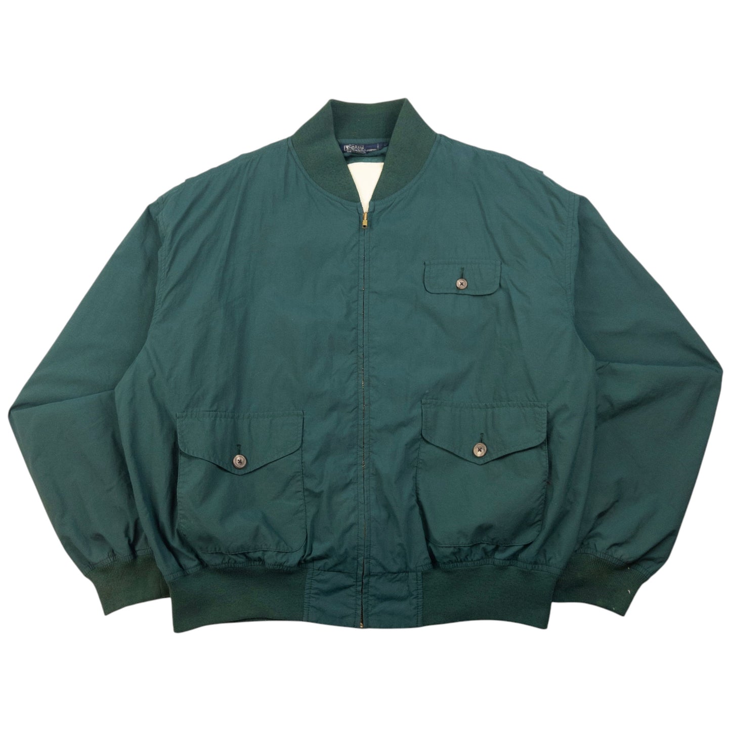 Vintage Polo Ralph Lauren Zip Up Bomber Jacket Size XL
