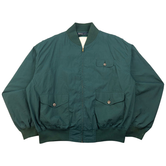 Vintage Polo Ralph Lauren Zip Up Bomber Jacket Size XL