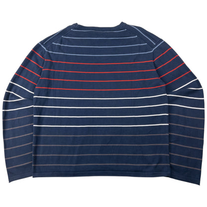 Vintage 2000s YSL Yves Saint Laurent Striped Jumper Size M