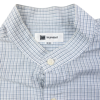 Vintage 90s Issey Miyake Checkered Long Sleeve Button Up Shirt Size M