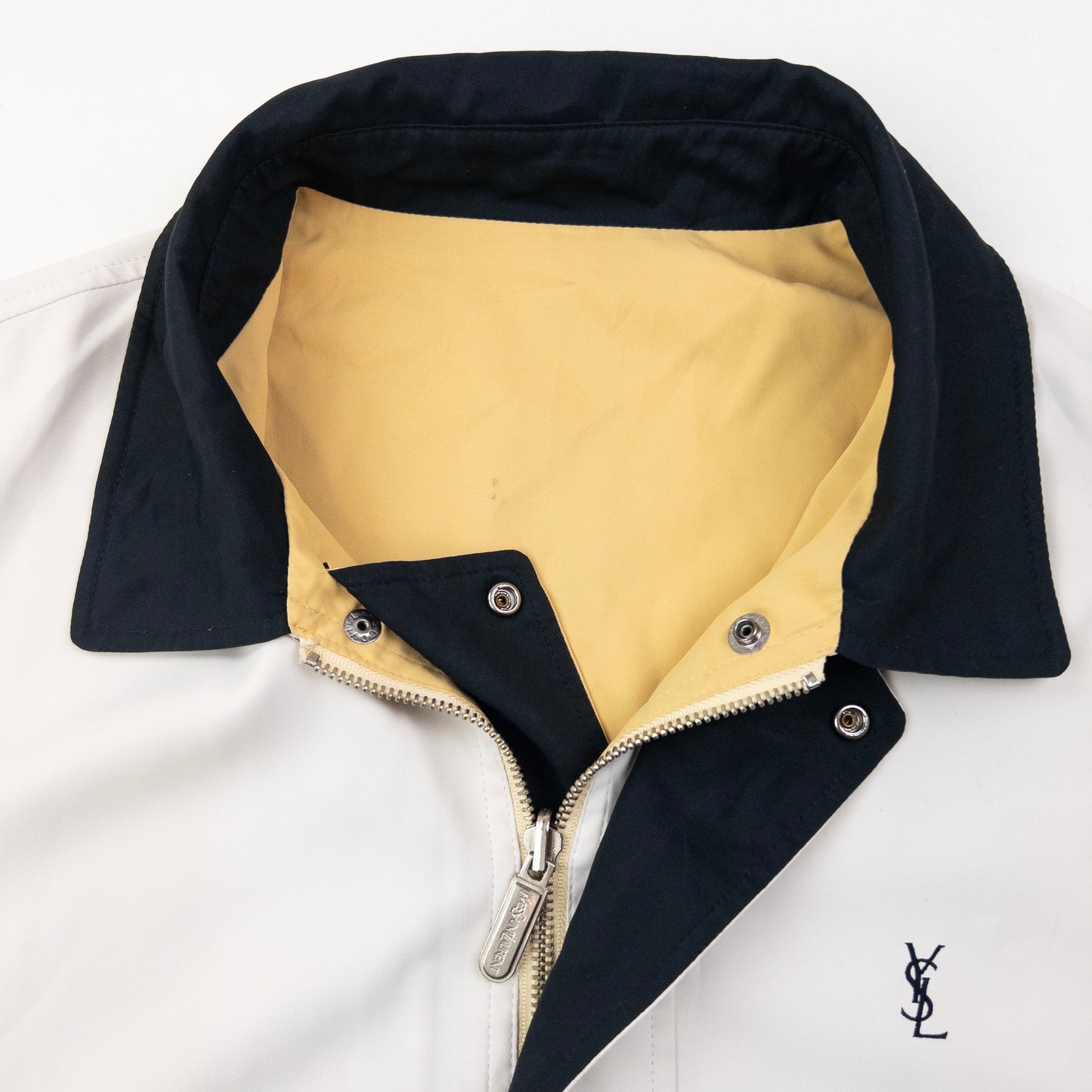 Vintage 90s YSL Yves Saint Laurent Reversible Jacket Size XL