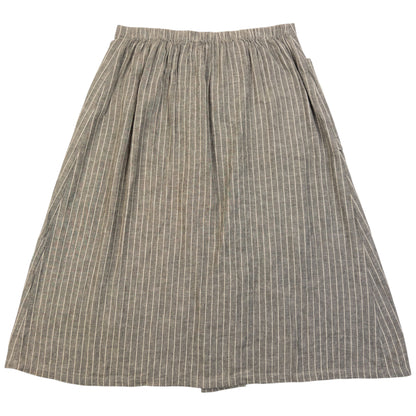 Vintage 90s Yohji Yamamoto Striped Skirt Womens Size M