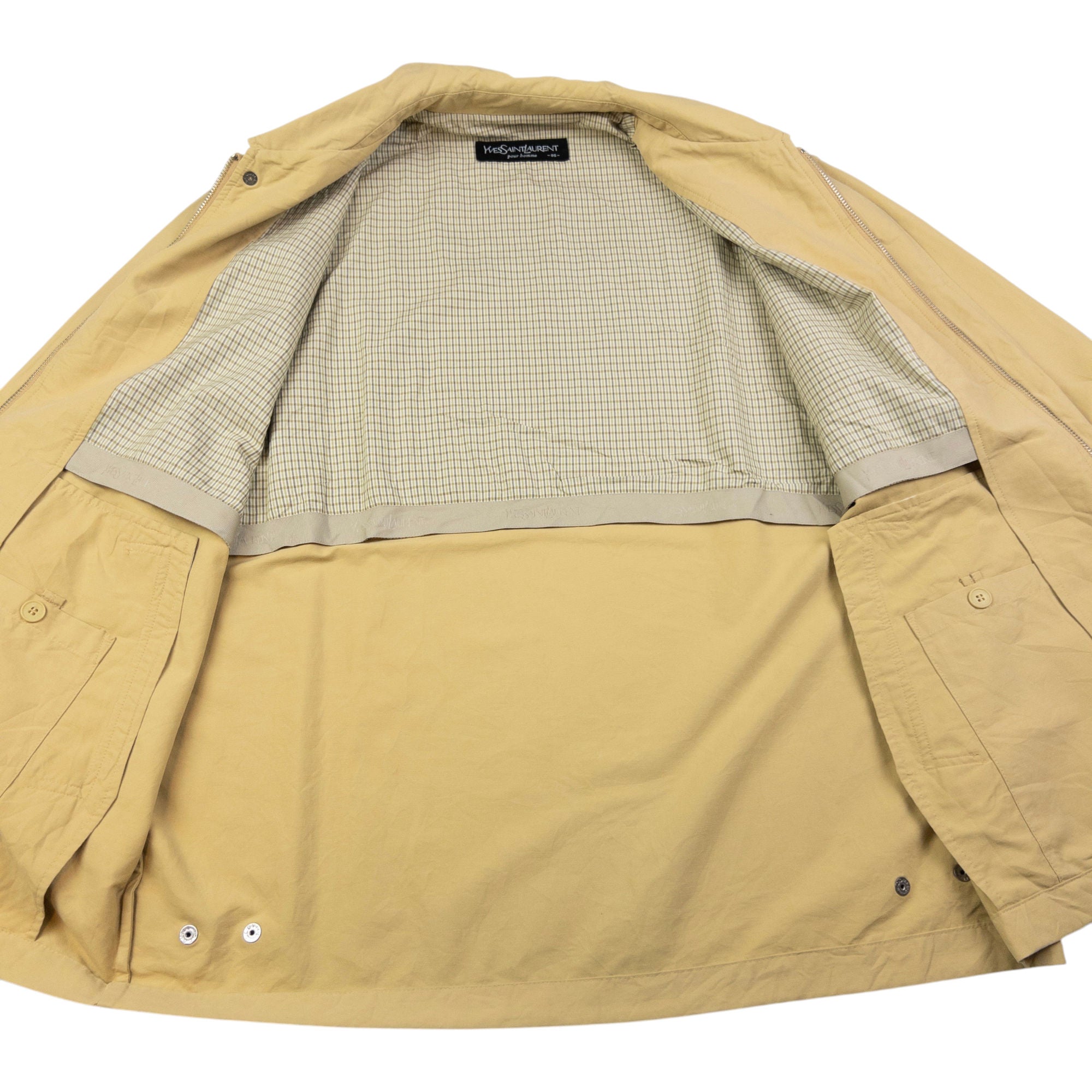 Vintage YSL Yves Saint Laurent Harrington Jacket Size M
