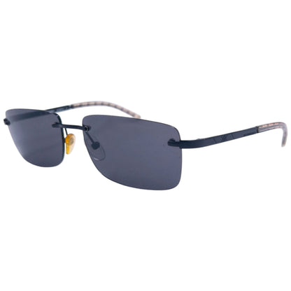 Vintage 2000s Burberry Nova Check Rimless Sunglasses