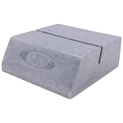 Vintage 2000s Oakley Embossed Metal Card Stand