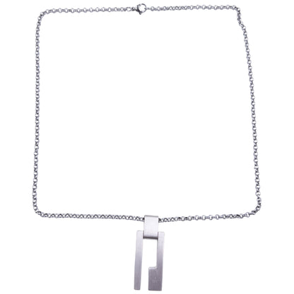 Vintage Gucci Silver Pendent Necklace