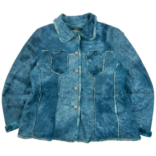 Vintage 90s Y'Saccs By Yohji Yamamoto Shearling Jacket Womens Size M