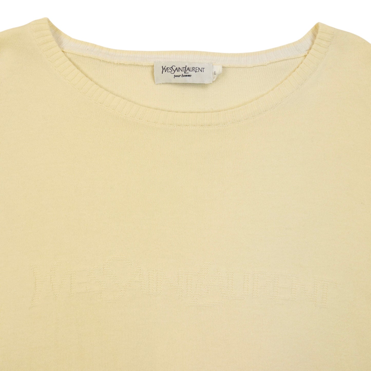 Vintage 2000s YSL Yves Saint Laurent Lightweight Jumper Size M