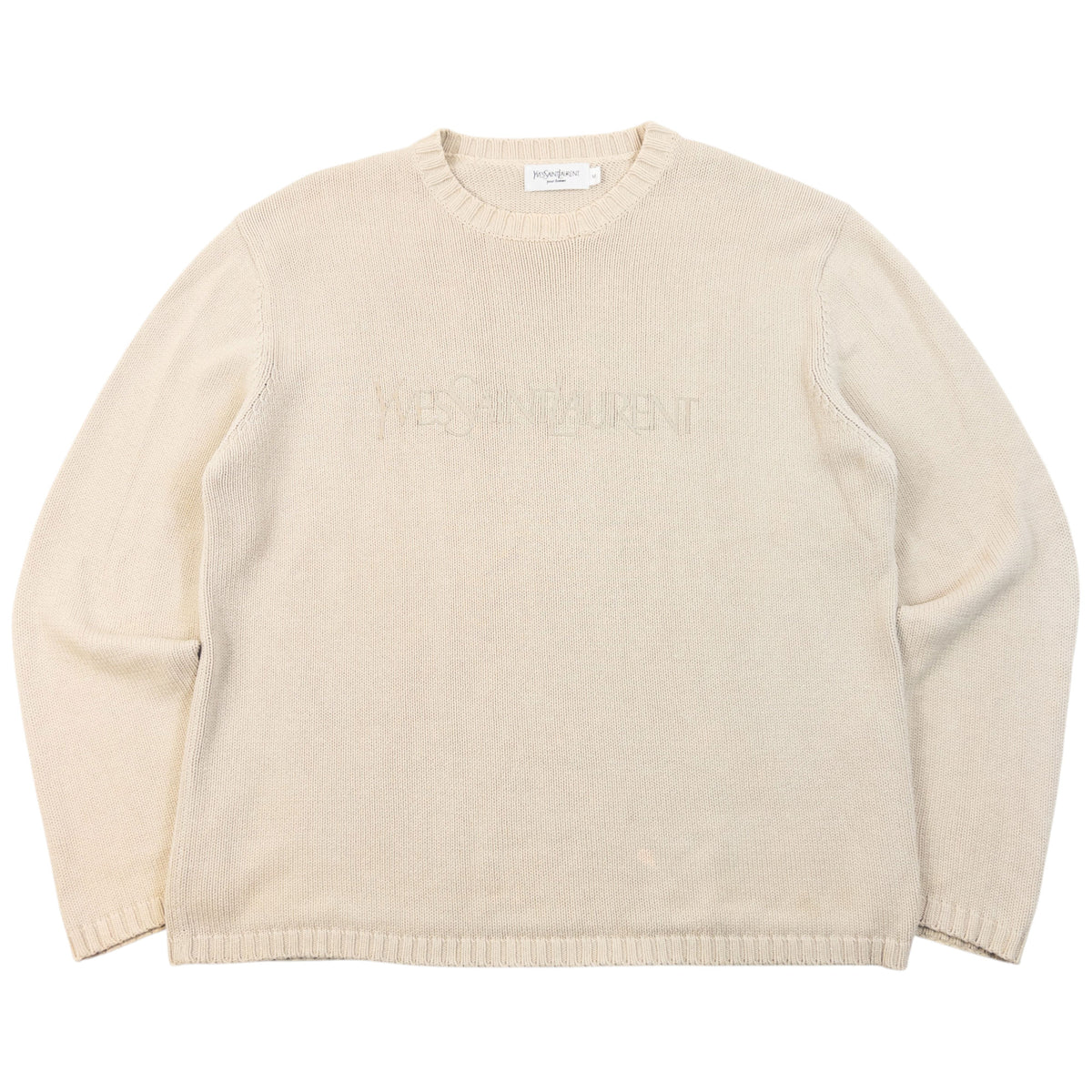 Vintage 2000s YSL Yves Saint Laurent Knit Jumper Size M