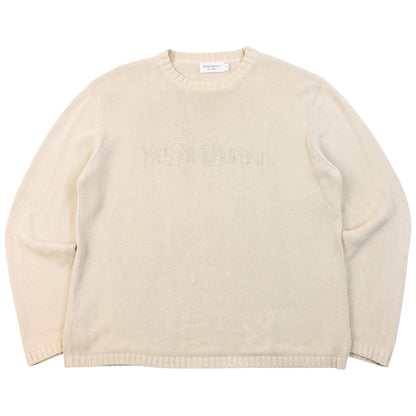Vintage 2000s YSL Yves Saint Laurent Knit Jumper Size M