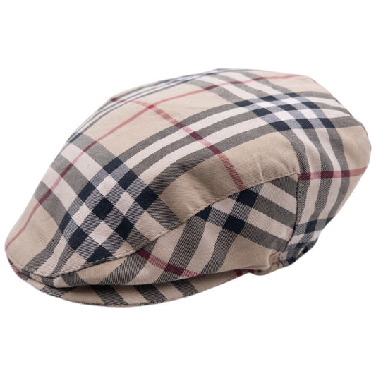 Vintage Burberry Nova Check Flat Cap
