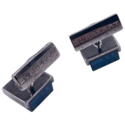 Vintage 2000s Burberry Nova Check Cufflinks