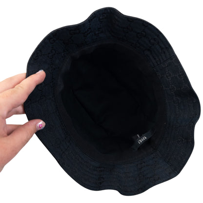Vintage 2000s Gucci By Tom Ford Monogram Bucket Hat Size M