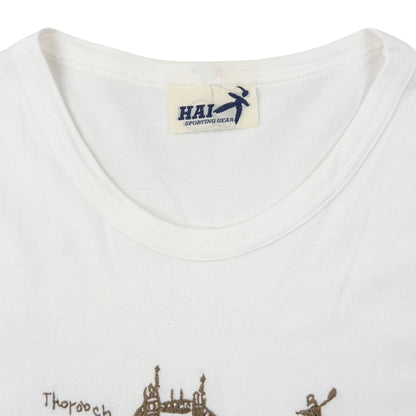 Vintage 90s Hai Sporting Gear By Issey Miyake Embroidered Long Sleeve T Shirt Size M