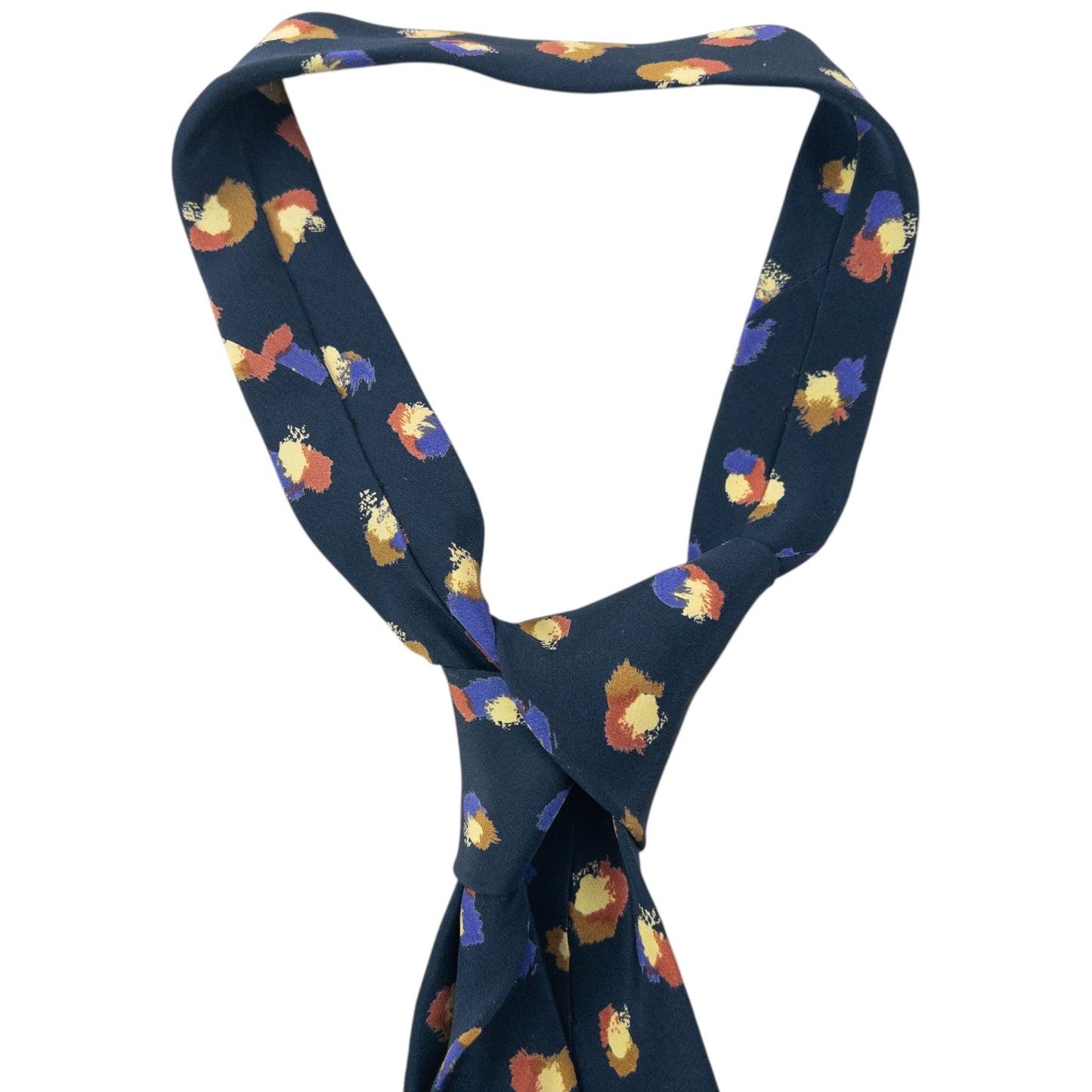 Vintage 90s Issey Miyake Pattern Silk Tie