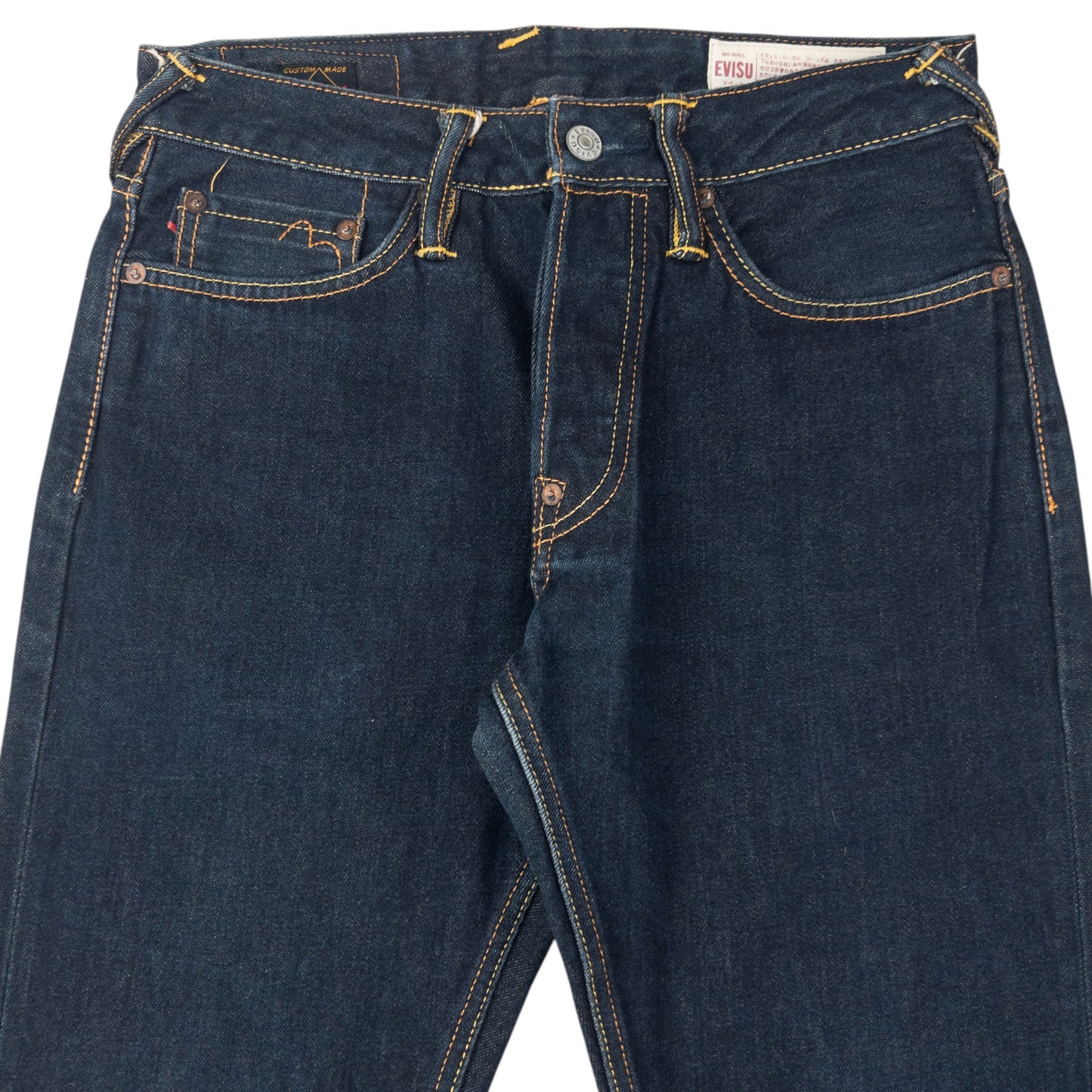 Vintage 2000s Evisu Daicock Japanese Denim Jeans Size W28