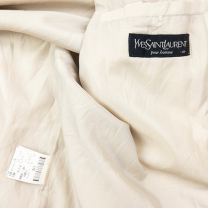 Vintage 90s YSL Yves Saint Laurent Zip Up Jacket Size XL