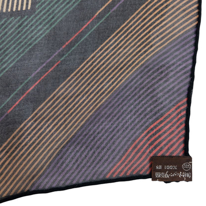 Vintage 90s Issey Miyake Sheer Pattern Silk Scarf