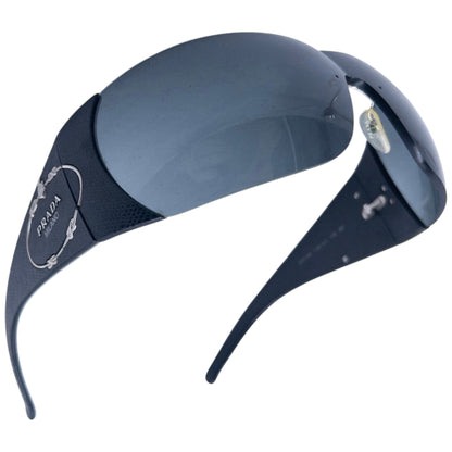 Vintage Prada Crest Visor Sunglasses