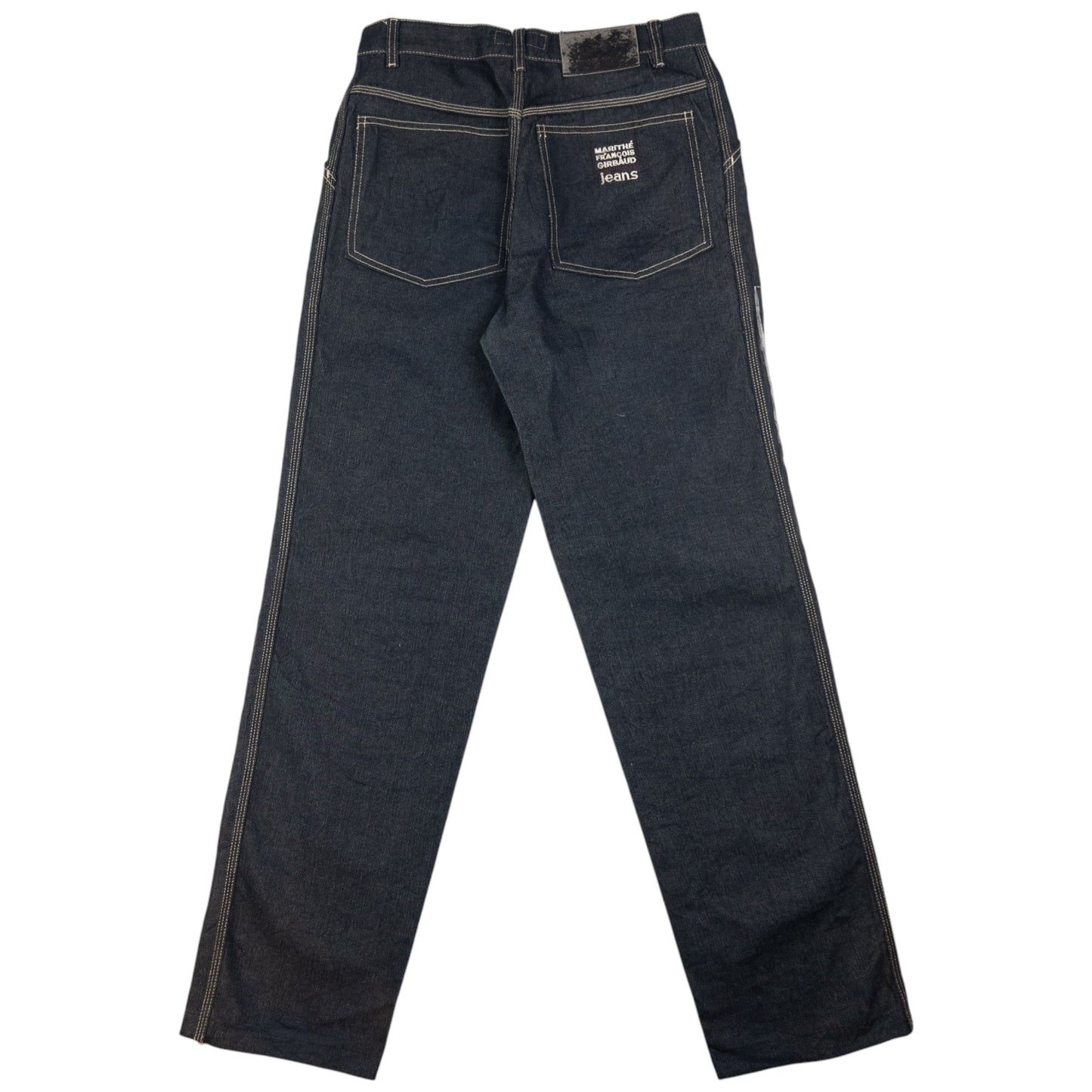 Vintage Marithe + Francois Girbaud Printed Denim Jeans Size W29