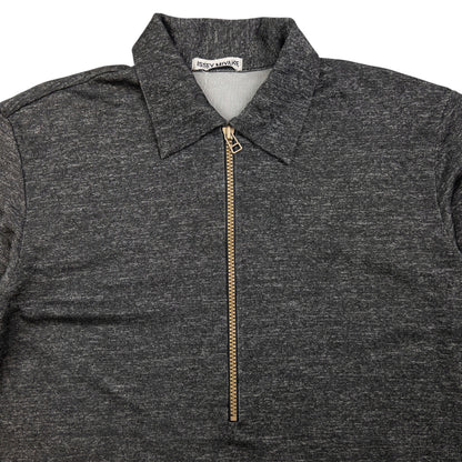 Vintage Issey Miyake Half Zip Zip Stretch Sweatshirt Size S
