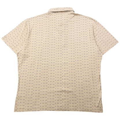 Vintage Burberry Monogram Polo Shirt Size S