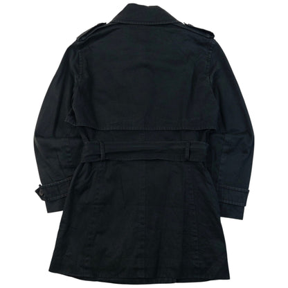 Vintage 2000s YSL Yves Saint Laurent By Tom Ford Belt Waist Trench Jacket Womens Size M