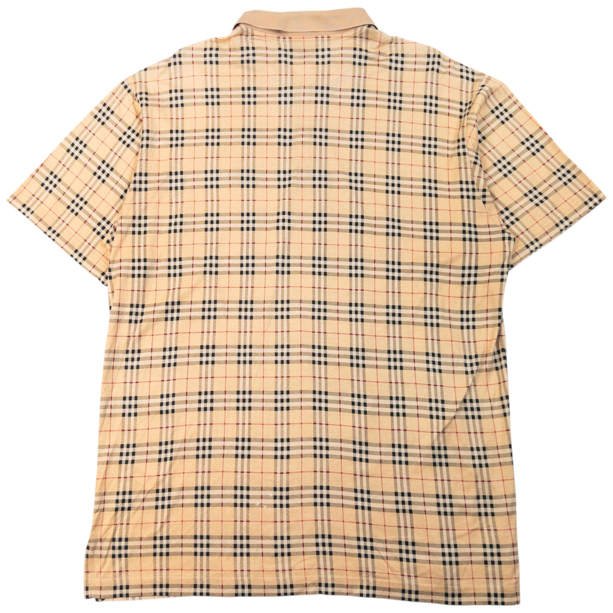 Vintage 2000s Burberry Nova Check Polo Shirt Size M