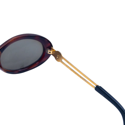 Vintage 1996 Versace Tortoise Shell Medusa Sunglasses