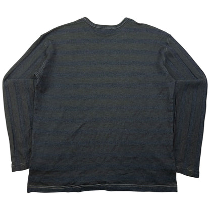 Vintage Comme Des Garçons HOMME Striped Long Sleeve T Shirt Size S