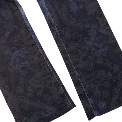 Vintage 2000s Roberto Cavalli Stretch Denim Pattern Jeans Womens Size W29