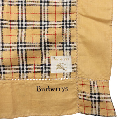 Vintage Burberry Nova Check Handkerchief